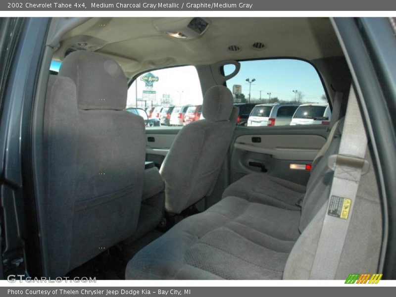Medium Charcoal Gray Metallic / Graphite/Medium Gray 2002 Chevrolet Tahoe 4x4