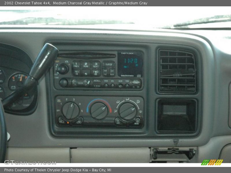 Medium Charcoal Gray Metallic / Graphite/Medium Gray 2002 Chevrolet Tahoe 4x4