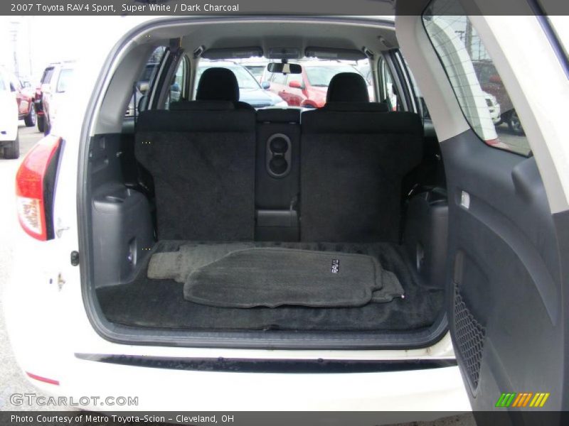 Super White / Dark Charcoal 2007 Toyota RAV4 Sport