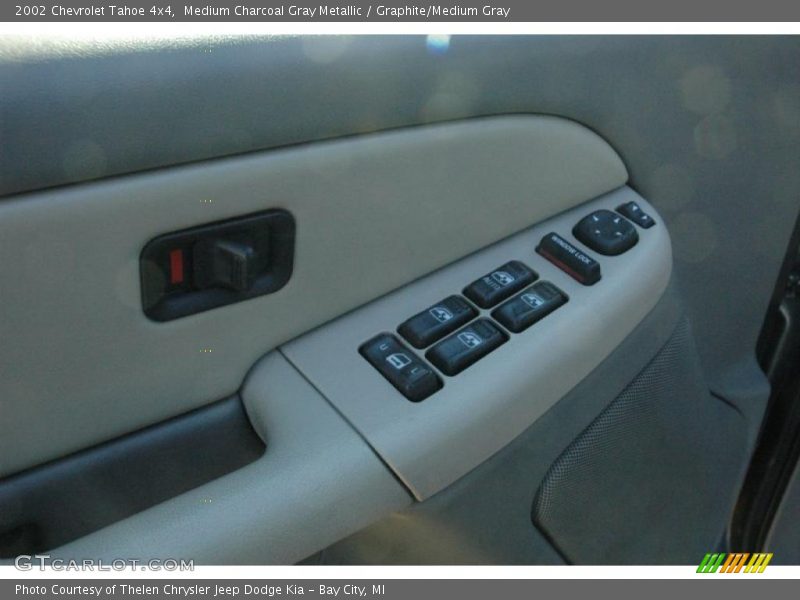 Medium Charcoal Gray Metallic / Graphite/Medium Gray 2002 Chevrolet Tahoe 4x4