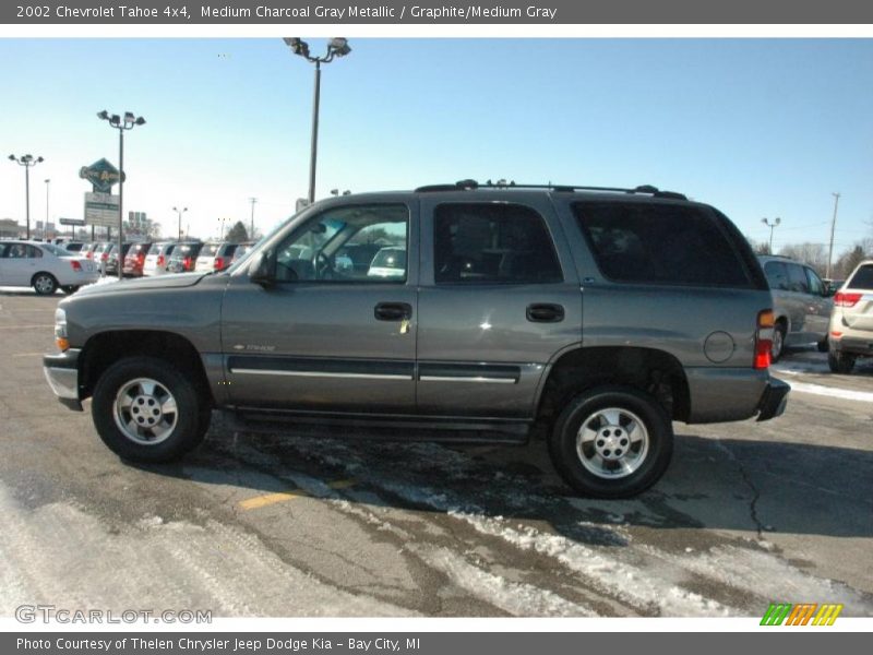 Medium Charcoal Gray Metallic / Graphite/Medium Gray 2002 Chevrolet Tahoe 4x4