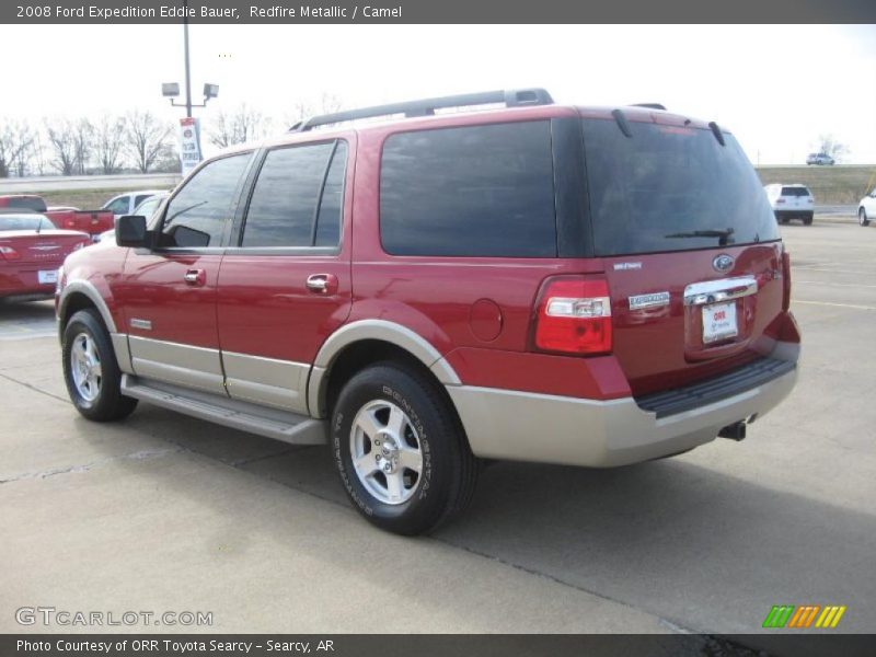 Redfire Metallic / Camel 2008 Ford Expedition Eddie Bauer
