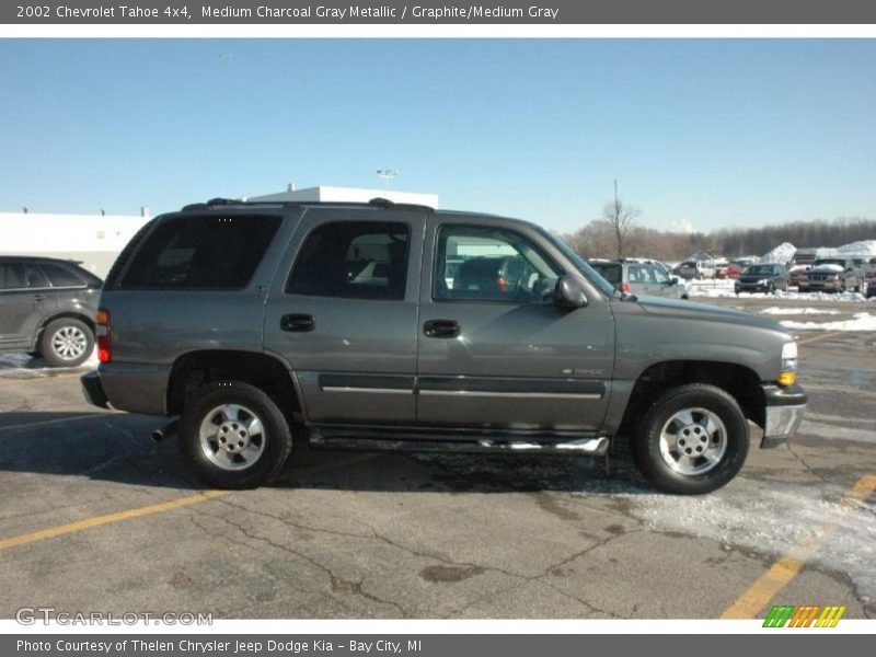 Medium Charcoal Gray Metallic / Graphite/Medium Gray 2002 Chevrolet Tahoe 4x4