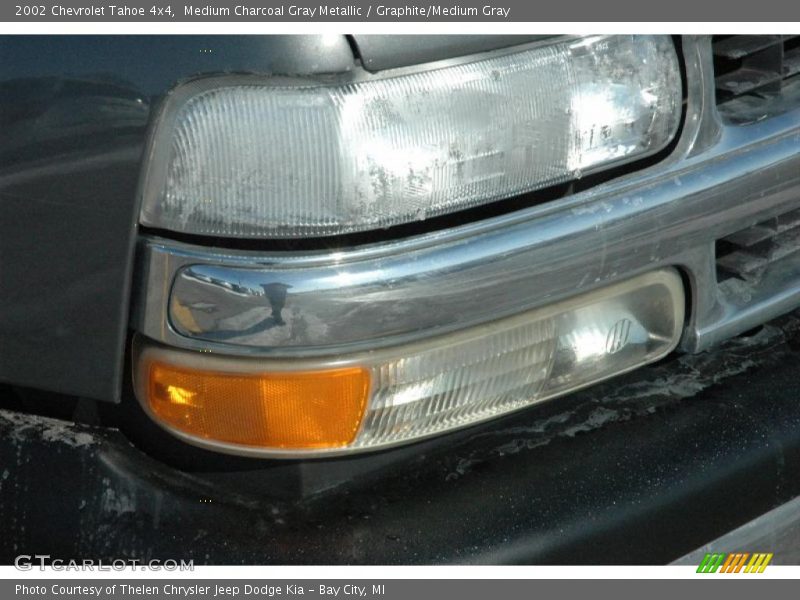 Medium Charcoal Gray Metallic / Graphite/Medium Gray 2002 Chevrolet Tahoe 4x4