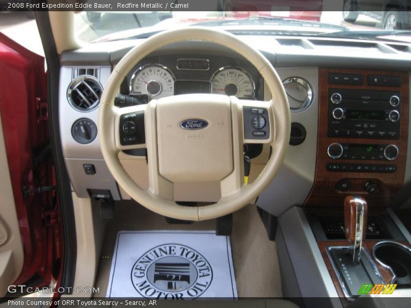 Redfire Metallic / Camel 2008 Ford Expedition Eddie Bauer