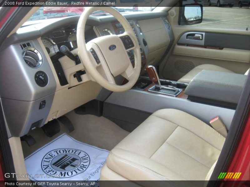 Redfire Metallic / Camel 2008 Ford Expedition Eddie Bauer
