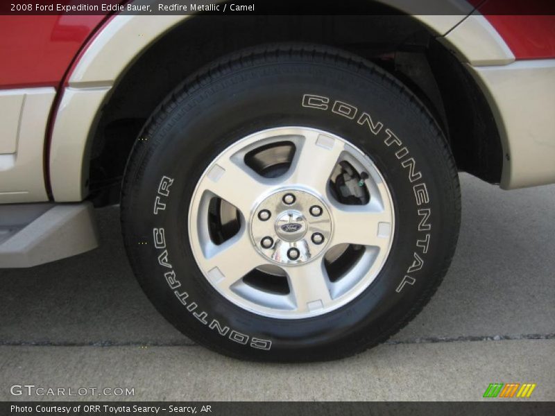 Redfire Metallic / Camel 2008 Ford Expedition Eddie Bauer