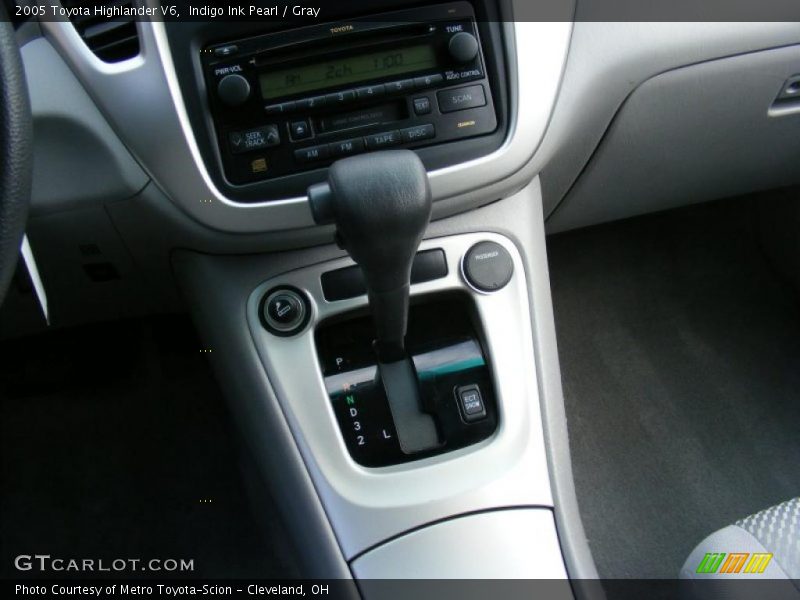 Indigo Ink Pearl / Gray 2005 Toyota Highlander V6
