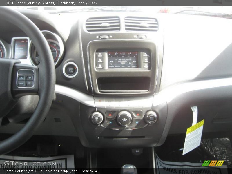 Blackberry Pearl / Black 2011 Dodge Journey Express