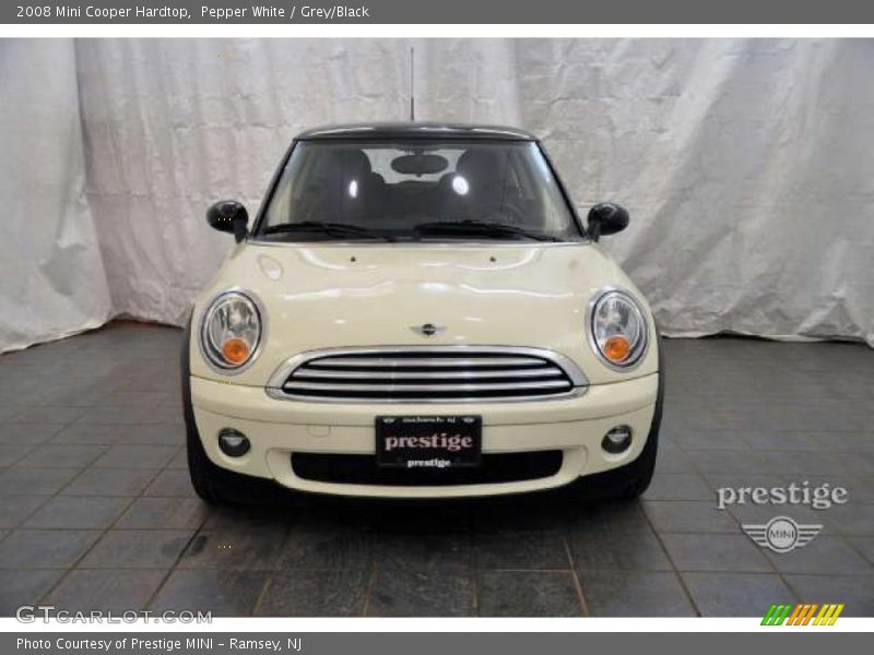 Pepper White / Grey/Black 2008 Mini Cooper Hardtop