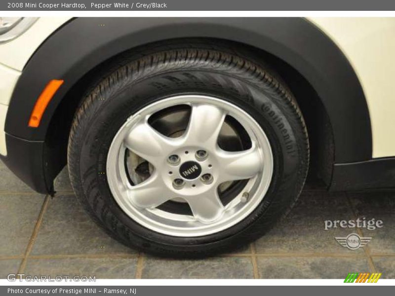 Pepper White / Grey/Black 2008 Mini Cooper Hardtop