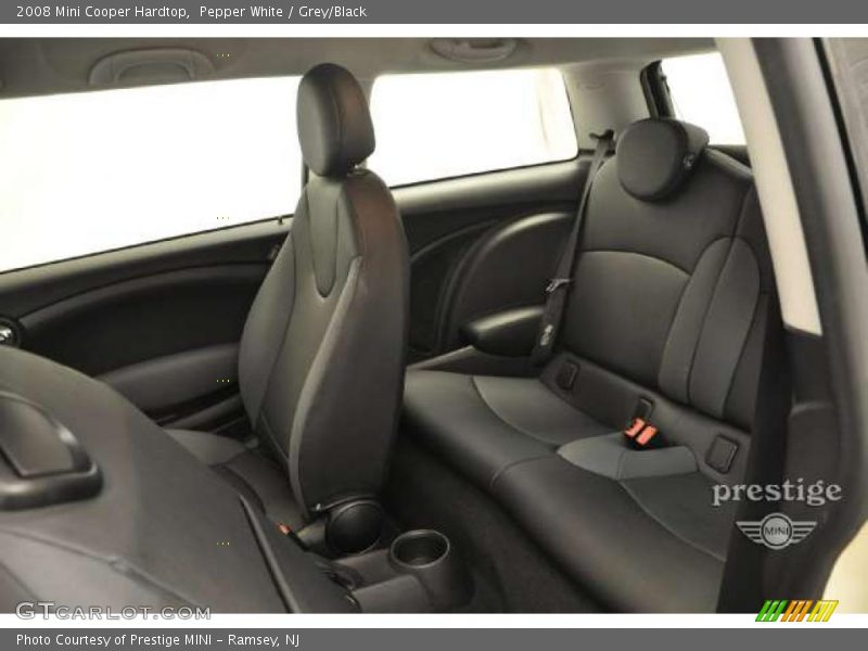 Pepper White / Grey/Black 2008 Mini Cooper Hardtop