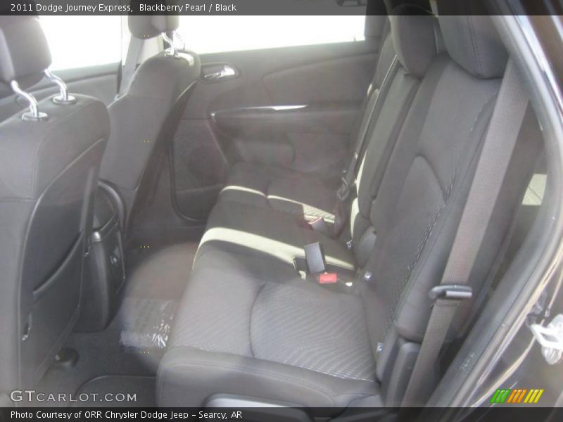 Blackberry Pearl / Black 2011 Dodge Journey Express