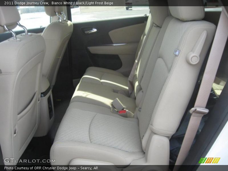  2011 Journey Crew Black/Light Frost Beige Interior