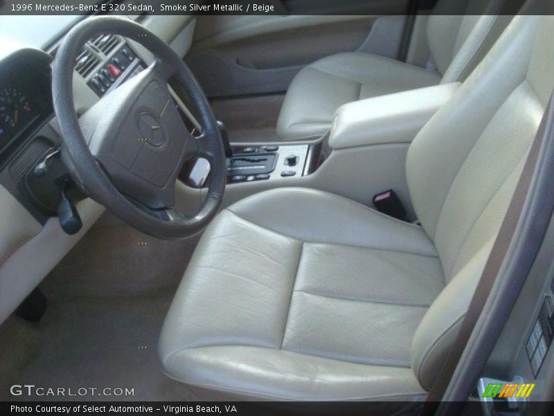  1996 E 320 Sedan Beige Interior