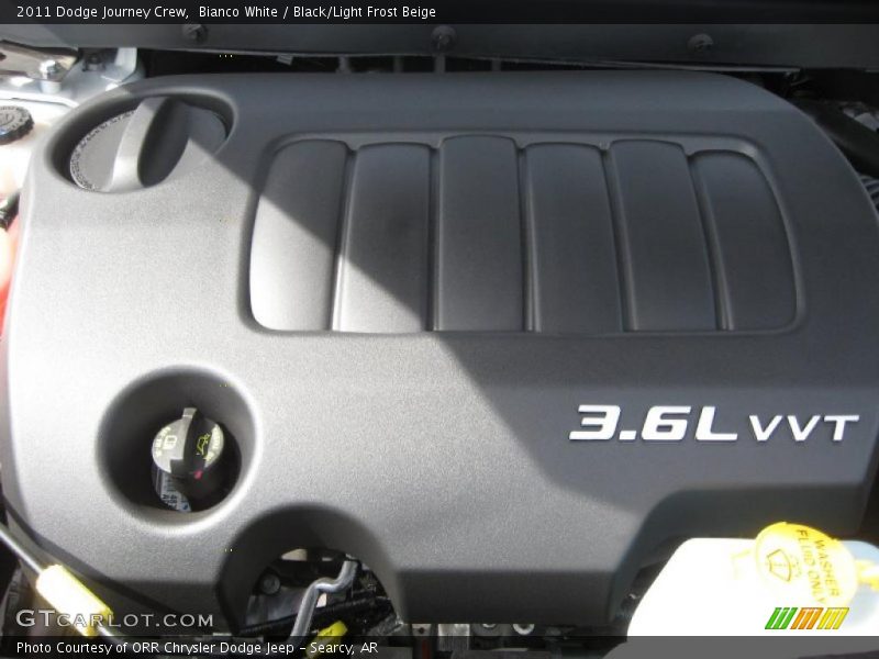  2011 Journey Crew Engine - 3.6 Liter DOHC 24-Valve VVT Pentastar V6