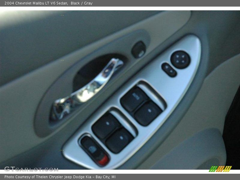 Black / Gray 2004 Chevrolet Malibu LT V6 Sedan