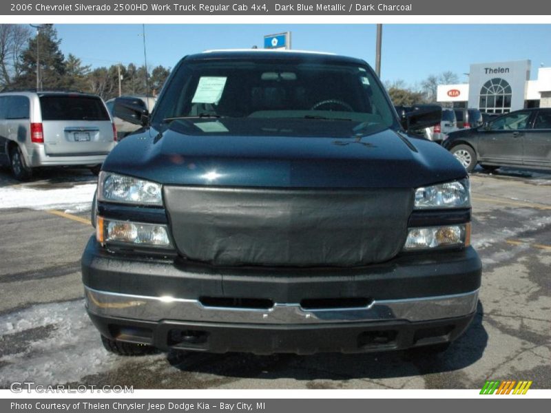 Dark Blue Metallic / Dark Charcoal 2006 Chevrolet Silverado 2500HD Work Truck Regular Cab 4x4