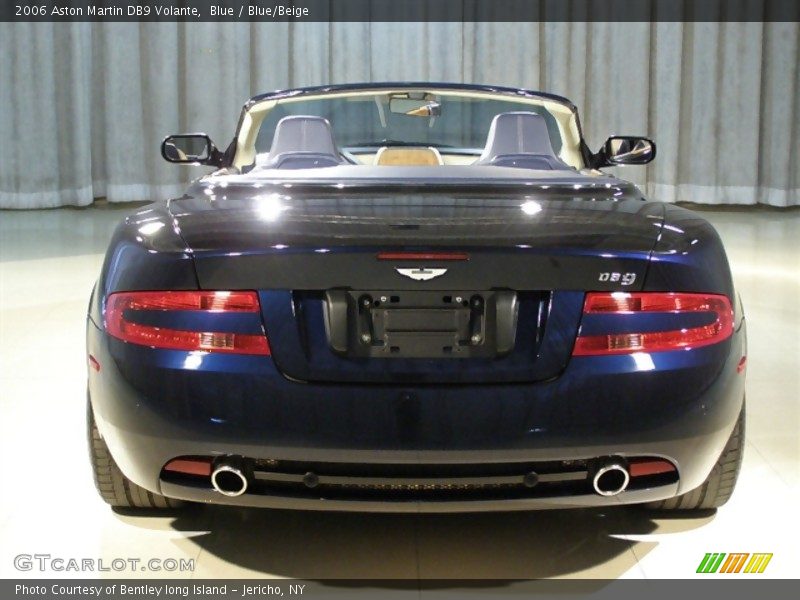 Blue / Blue/Beige 2006 Aston Martin DB9 Volante