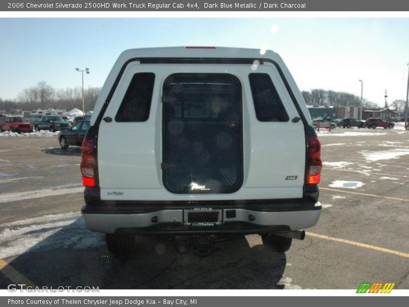 Dark Blue Metallic / Dark Charcoal 2006 Chevrolet Silverado 2500HD Work Truck Regular Cab 4x4