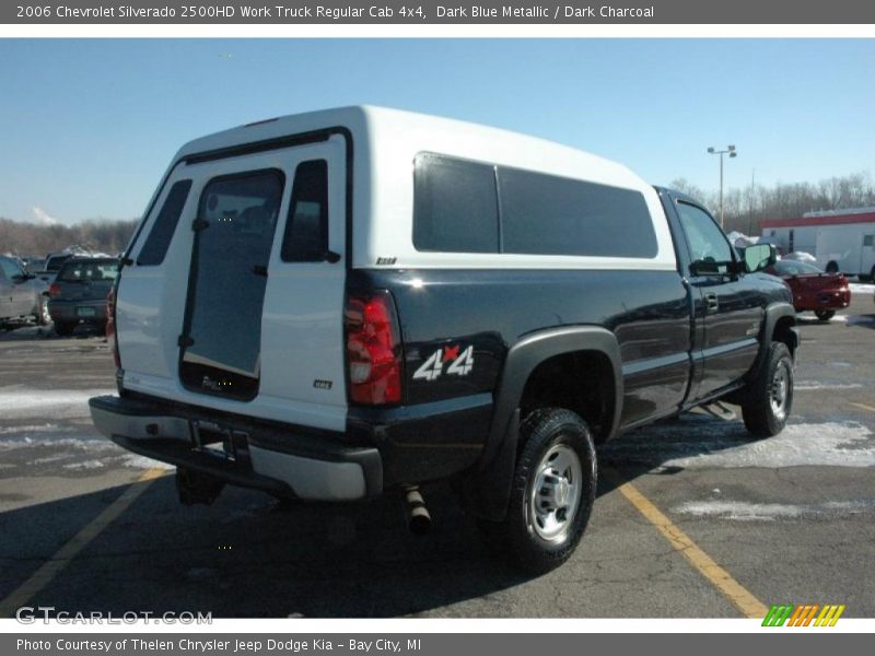 Dark Blue Metallic / Dark Charcoal 2006 Chevrolet Silverado 2500HD Work Truck Regular Cab 4x4