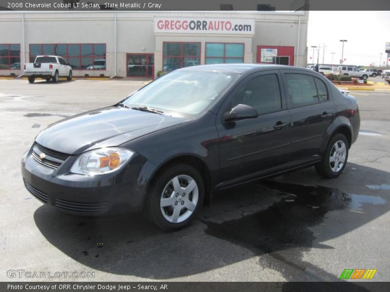 Slate Metallic / Gray 2008 Chevrolet Cobalt LT Sedan