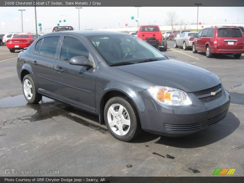 Slate Metallic / Gray 2008 Chevrolet Cobalt LT Sedan