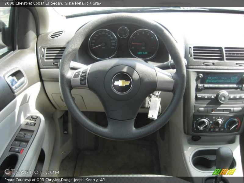 Slate Metallic / Gray 2008 Chevrolet Cobalt LT Sedan