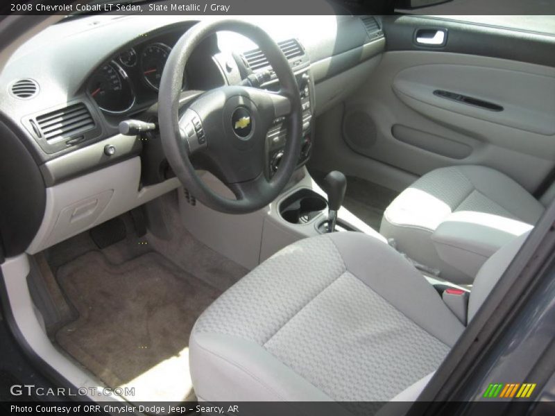 Slate Metallic / Gray 2008 Chevrolet Cobalt LT Sedan