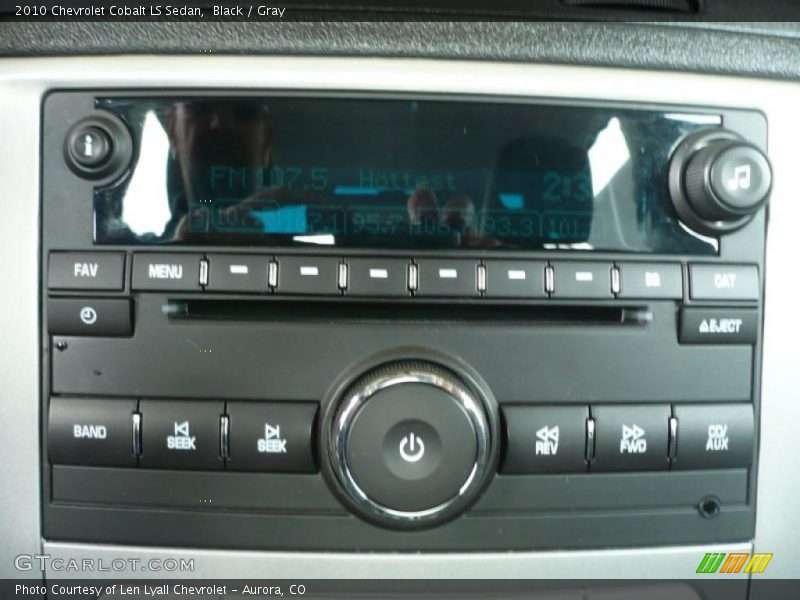 Black / Gray 2010 Chevrolet Cobalt LS Sedan