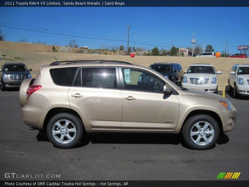 2011 RAV4 V6 Limited Sandy Beach Metallic