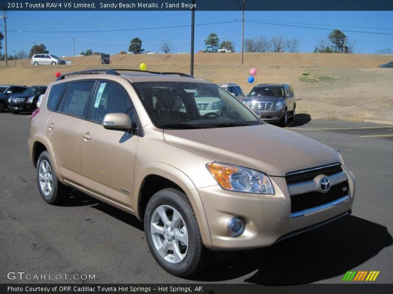 Front 3/4 View of 2011 RAV4 V6 Limited