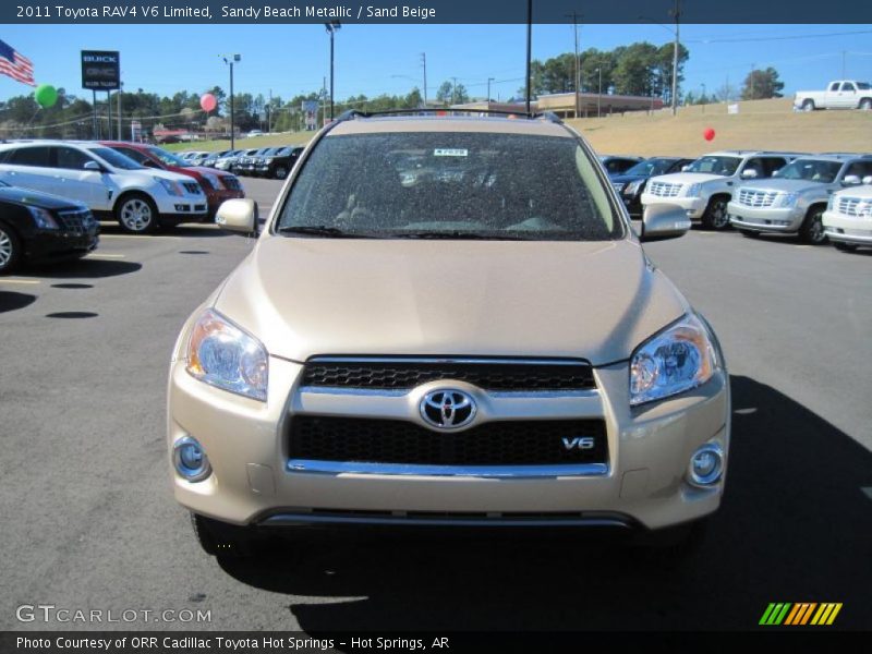 Sandy Beach Metallic / Sand Beige 2011 Toyota RAV4 V6 Limited