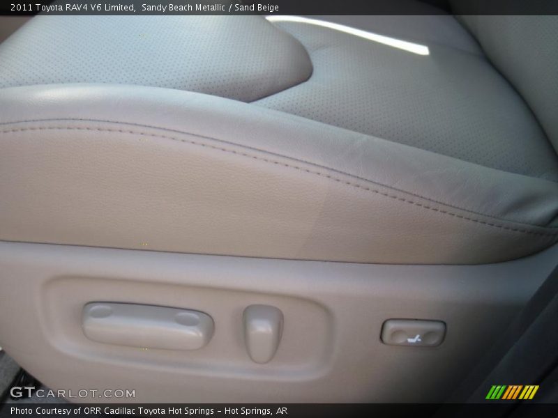 Sandy Beach Metallic / Sand Beige 2011 Toyota RAV4 V6 Limited