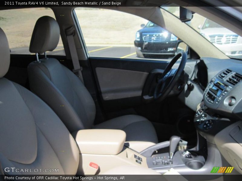 Sandy Beach Metallic / Sand Beige 2011 Toyota RAV4 V6 Limited