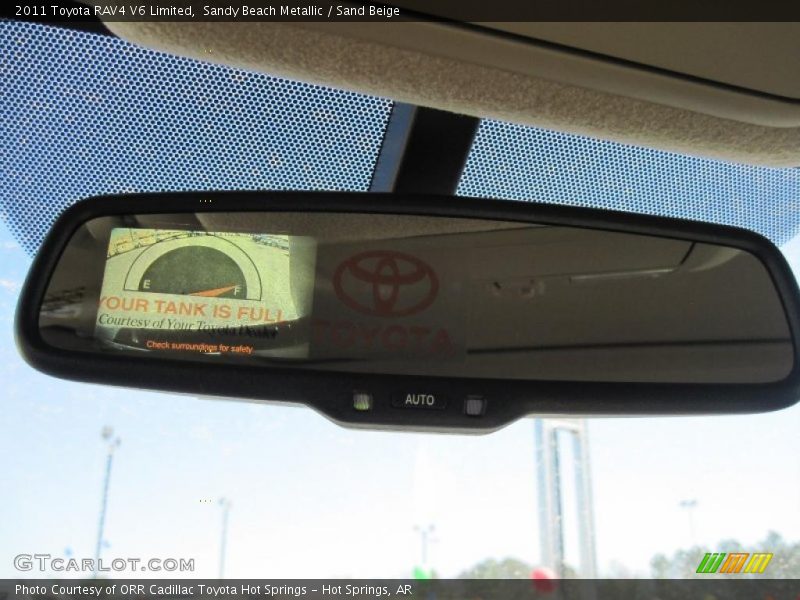 Sandy Beach Metallic / Sand Beige 2011 Toyota RAV4 V6 Limited