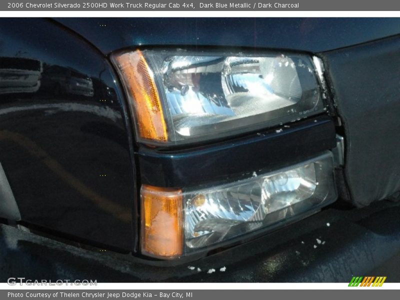Dark Blue Metallic / Dark Charcoal 2006 Chevrolet Silverado 2500HD Work Truck Regular Cab 4x4
