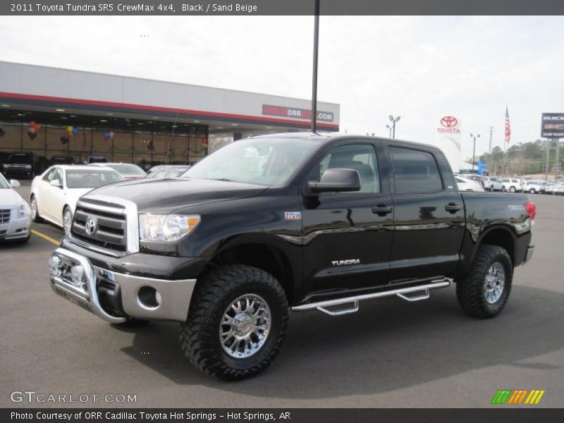 Black / Sand Beige 2011 Toyota Tundra SR5 CrewMax 4x4