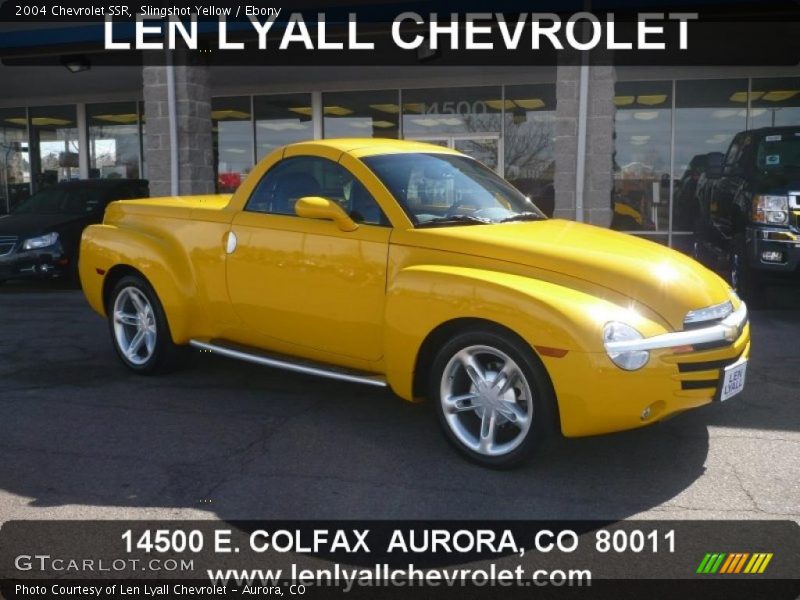 Slingshot Yellow / Ebony 2004 Chevrolet SSR