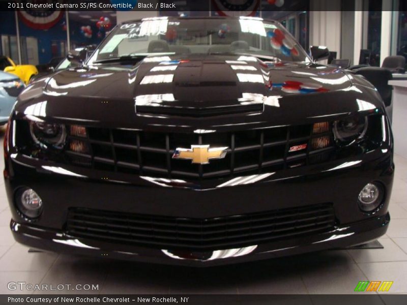 Black / Black 2011 Chevrolet Camaro SS/RS Convertible