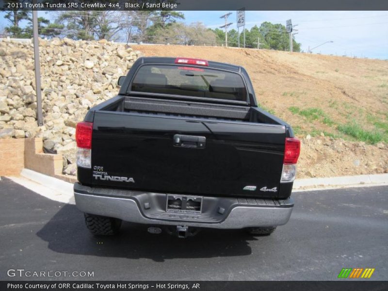 Black / Sand Beige 2011 Toyota Tundra SR5 CrewMax 4x4