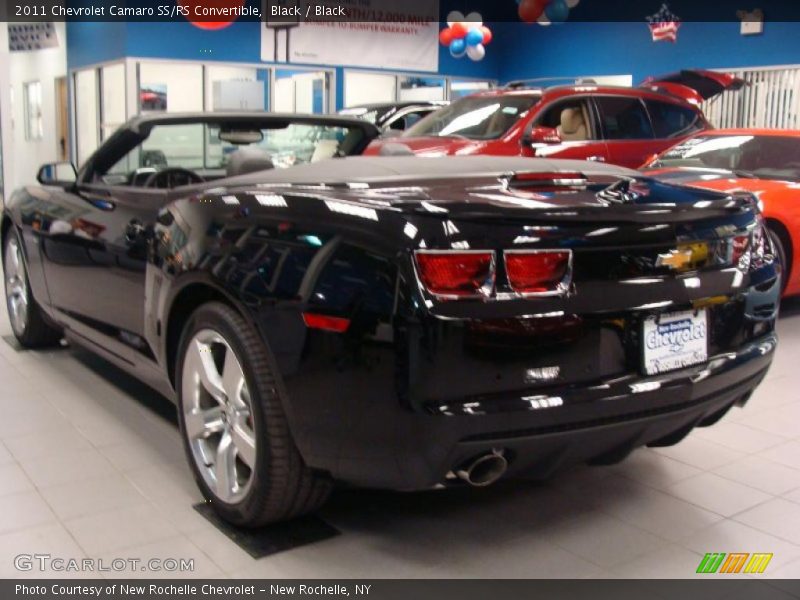 Black / Black 2011 Chevrolet Camaro SS/RS Convertible