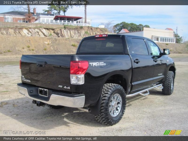 Black / Sand Beige 2011 Toyota Tundra SR5 CrewMax 4x4