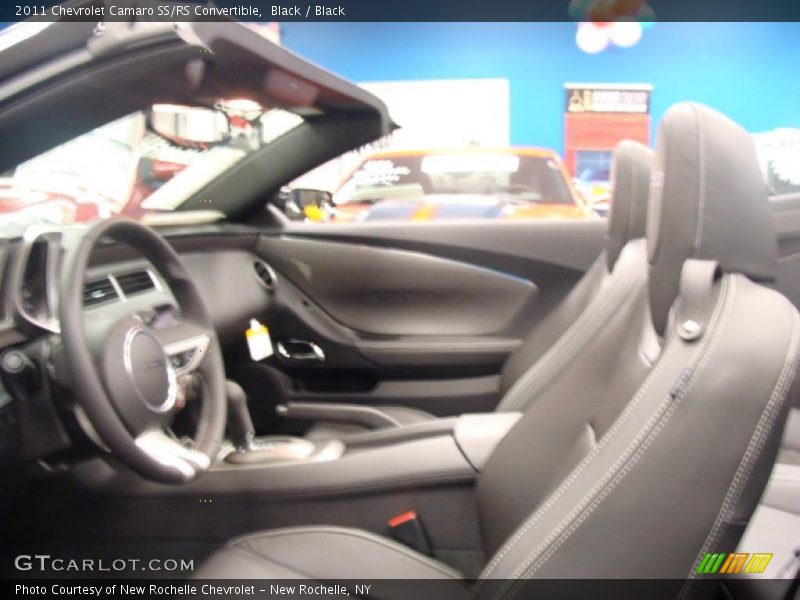  2011 Camaro SS/RS Convertible Black Interior