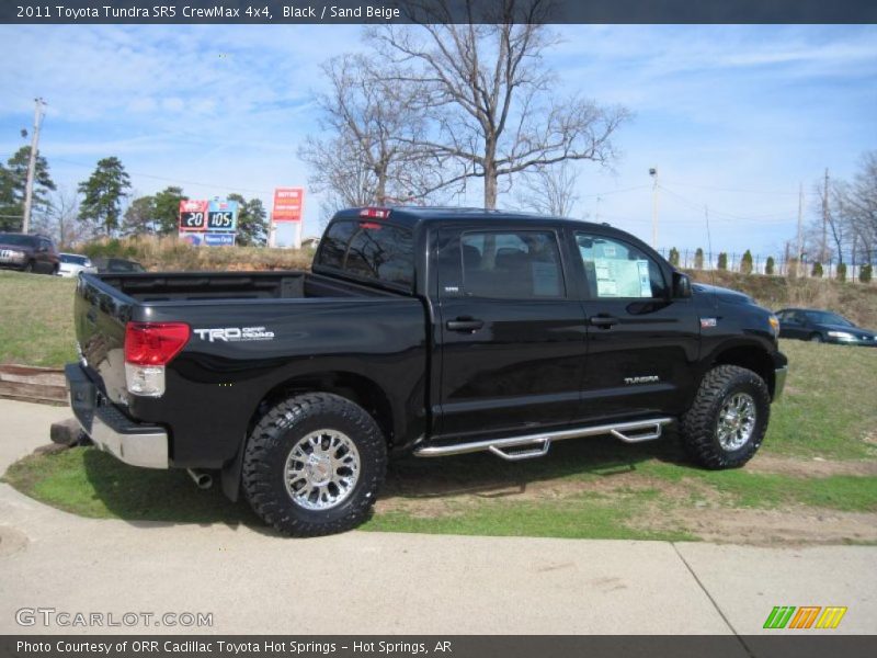 Black / Sand Beige 2011 Toyota Tundra SR5 CrewMax 4x4