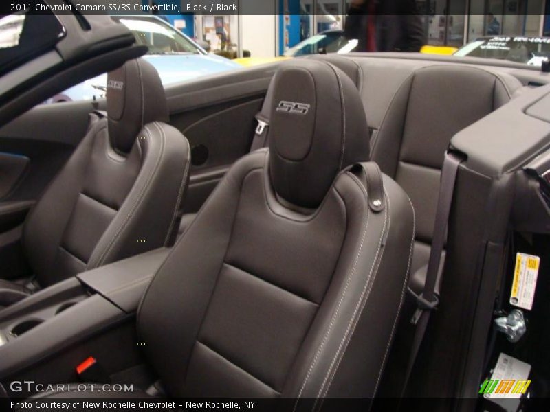 2011 Camaro SS/RS Convertible Black Interior