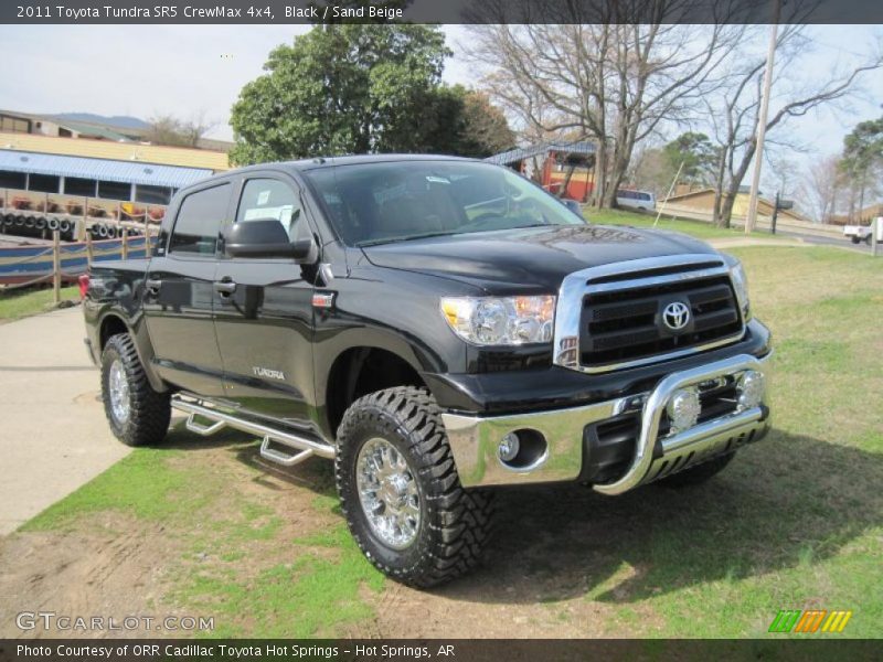 Black / Sand Beige 2011 Toyota Tundra SR5 CrewMax 4x4