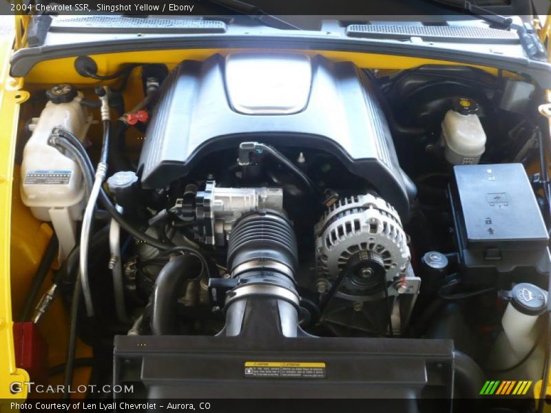  2004 SSR  Engine - 5.3 Liter OHV 16-Valve V8
