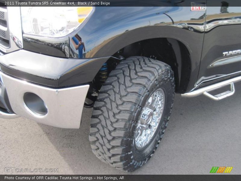 Black / Sand Beige 2011 Toyota Tundra SR5 CrewMax 4x4