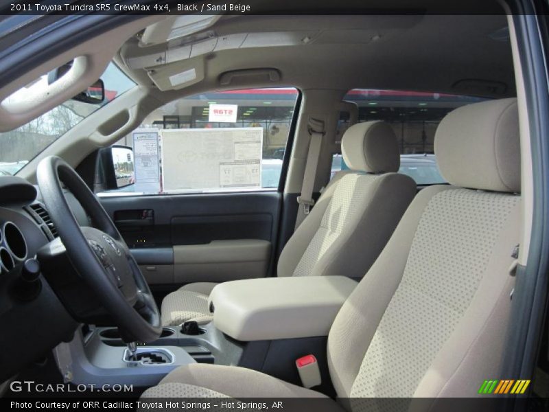 Black / Sand Beige 2011 Toyota Tundra SR5 CrewMax 4x4